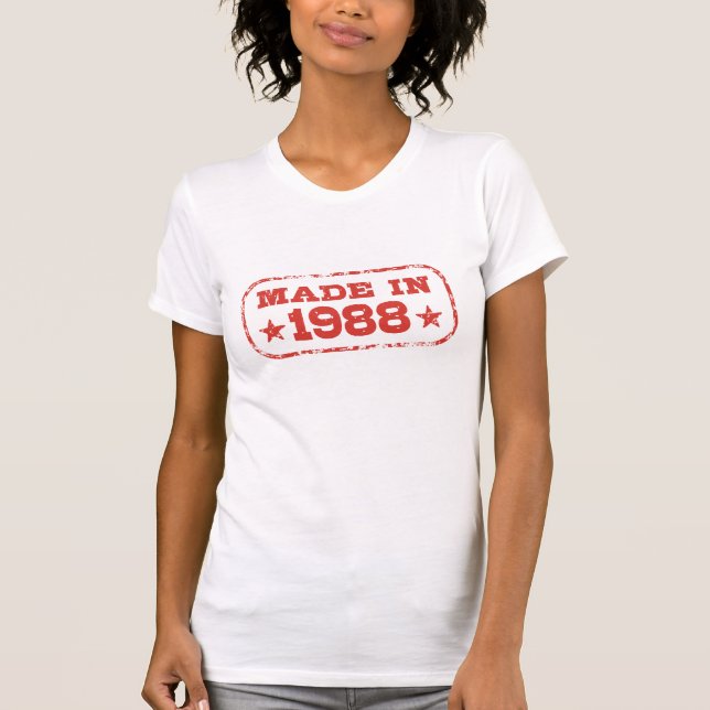 T-shirt Fait En 1988 (Devant)