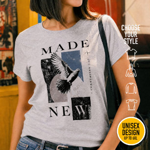 T-shirt Fait Nouveau 2 Corinthiens 5:17 Baptême Dove Bruta