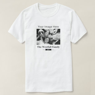 T-shirt fait sur commande de photo