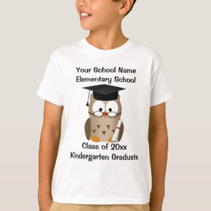 T-shirt fait sur commande d'obtention du diplôme