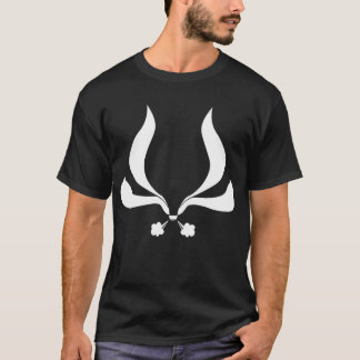 T-shirt fait sur commande fou fumeux de taureau