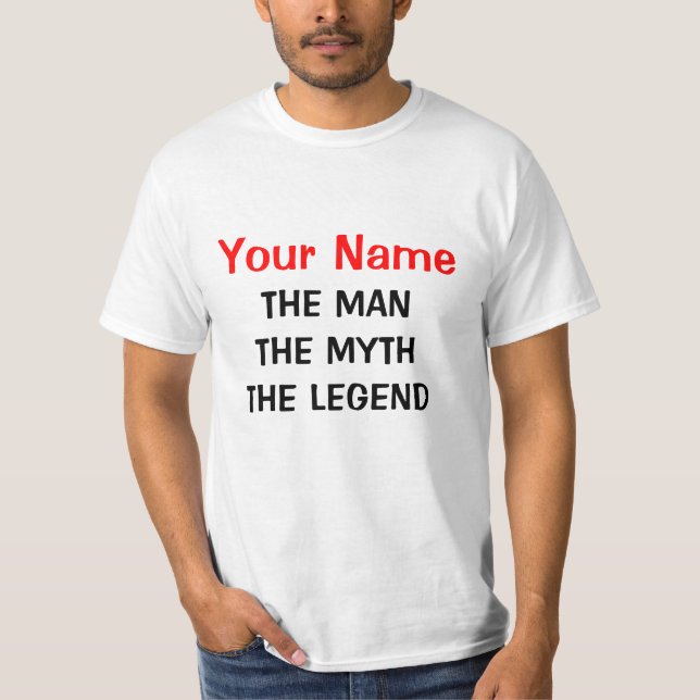 T-shirt fait sur commande | Personalizable de (Devant)