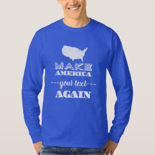 T-shirt Faites à l'Amérique la grande encore parodie faite