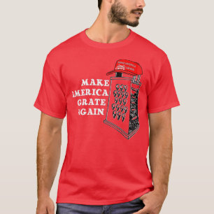 T-shirt Faites à l'Amérique râper à nouveau T Chemise Drôl