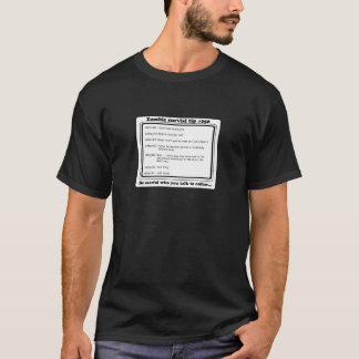 T-shirt faites attention qui vous parlez à en ligne