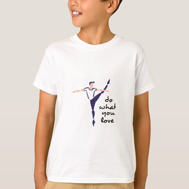 T-shirt Faites ce que vous aimez (Devant)