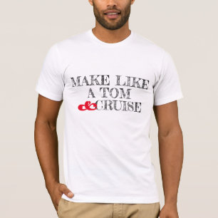 T-shirt faites comme une conception de jeu de mots de Tom