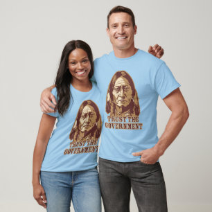 T-shirt Faites confiance au gouvernement - customisé