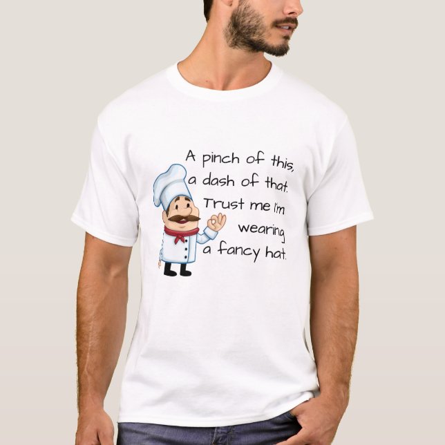 T-shirt Faites confiance au poème amusant du chef (Devant)