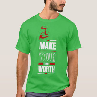 T-shirt Faites de votre temps un devis moderne
