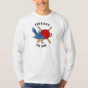 T-shirt Faites du crochet ou mourez tatouage