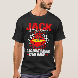 T-shirt Faites glisser le devis de conducteur de bateau de