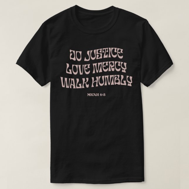 T-shirt Faites justice (Design devant)