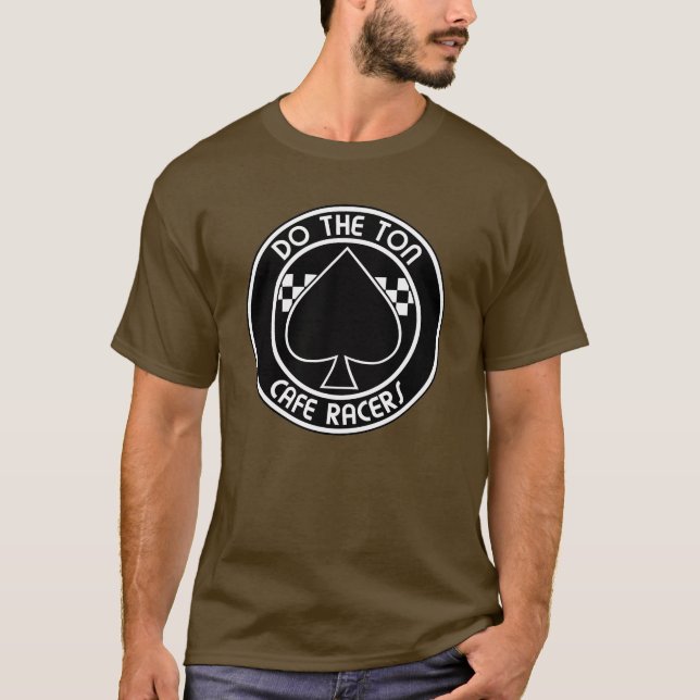 T-shirt FAITES la douille long de TONNE (Devant)