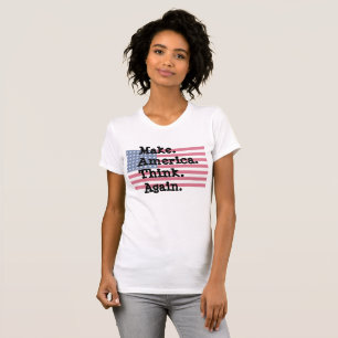 T-shirt Faites l'Amérique penser encore la chemise des