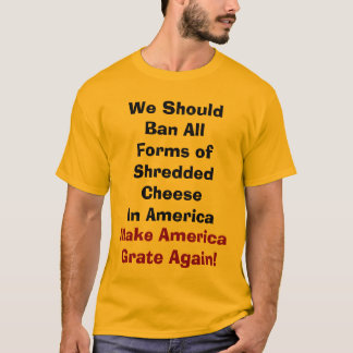 T-shirt Faites l'Amérique râper encore la chemise