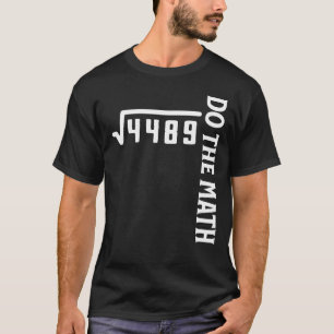 T-shirt Faites Le Calcul 67