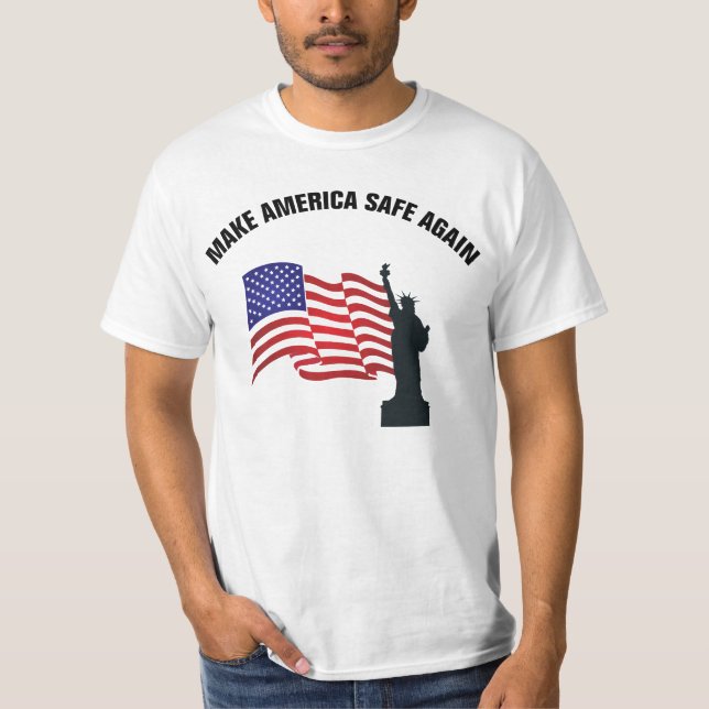 T-shirt Faites le coffre-fort de l'Amérique encore (Devant)