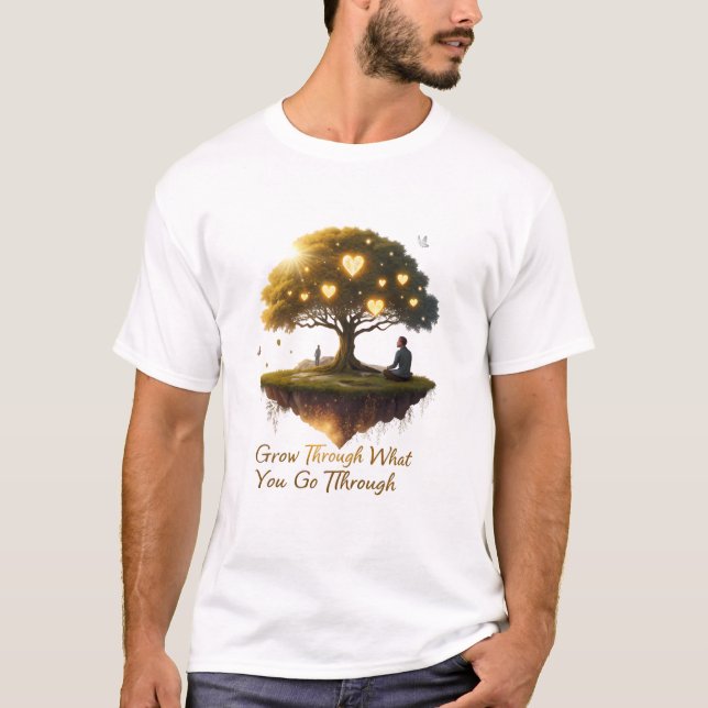 T-shirt Faites le tour de ce que vous traversez (Devant)