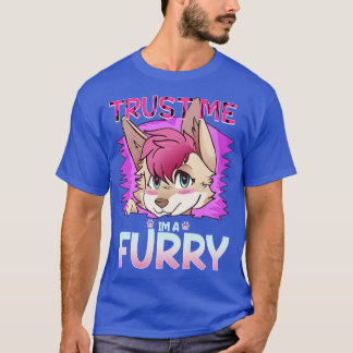T-shirt Faites-moi confiance I a I Furries Cosplay Fandom 