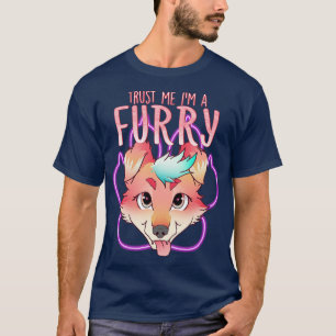 T-shirt Faites-moi confiance I a I Furries Cosplay Fandom 
