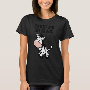 T-shirt Faites-moi confiance I`m A Zebra Kids Zebra