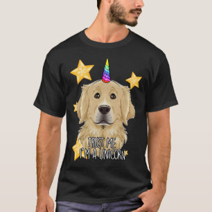 T-shirt Faites-moi confiance Im A Unicorne I Funny Golden 