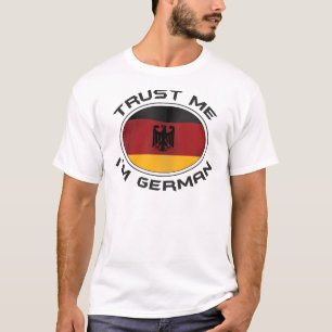 T-shirt Faites-moi confiance je suis allemand