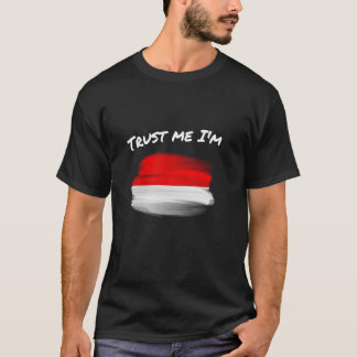T-shirt Faites-moi confiance Je suis Indonésien - Vintage 