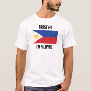 T-shirt Faites-moi confiance je suis philippin