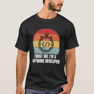 T-shirt Faites-moi confiance Je suis un développeur de log