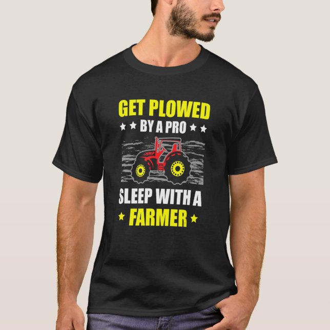 T-shirt Faites Passer Un Pro Sleep Avec Un Fa De Tracteur  (Devant)