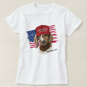 T-shirt Faites revenir America CHAT Boer Kid Goat