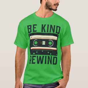 T-shirt Faites tourner avec gentillesse Cadeaux nostalgiqu