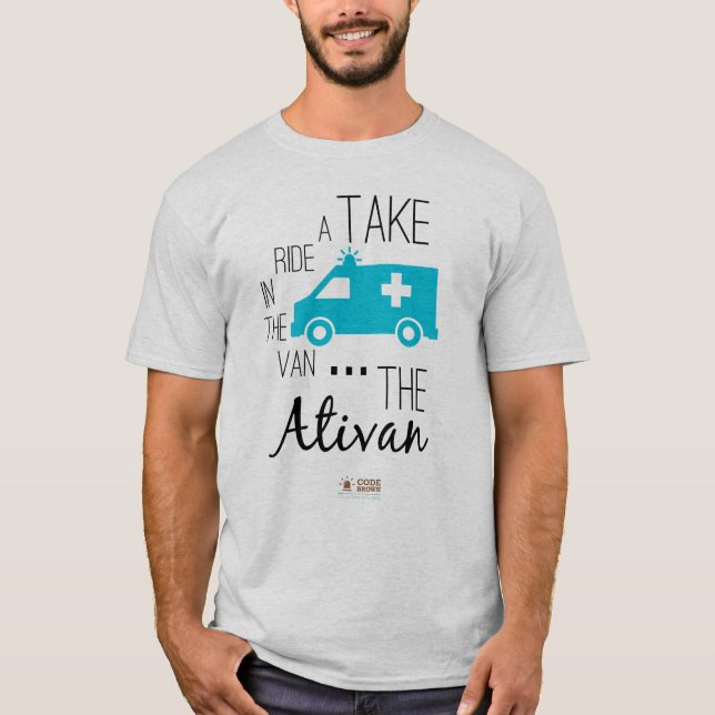 T-shirt Faites un tour dans la pièce en t d'AtiVan (Devant)