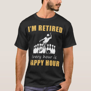 T-shirt Faites une note parfaite à la retraite! Happy Hour