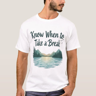 T-shirt Faites une pause