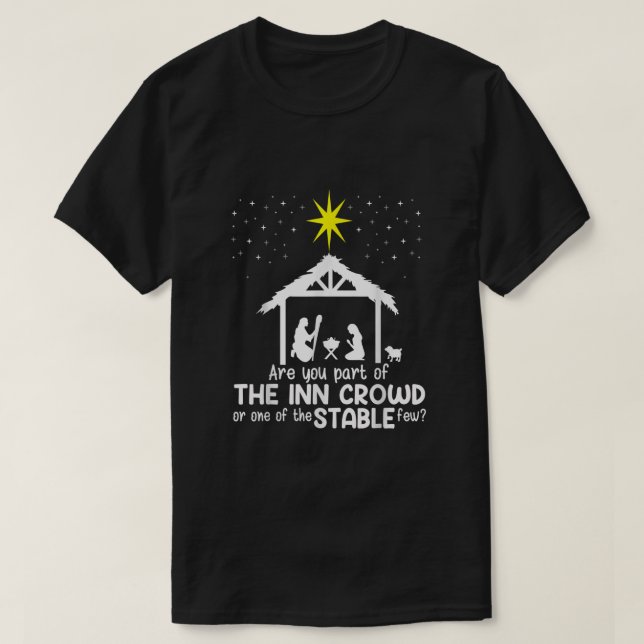 T-shirt Faites-Vous Partie D'Une Foule D'Auberges Ou Êtes- (Design devant)