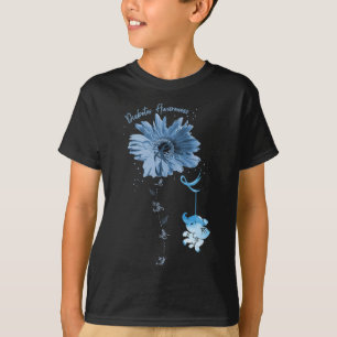 T-shirt Faith Hope Combattre l'amour Elephant Tournesol Di