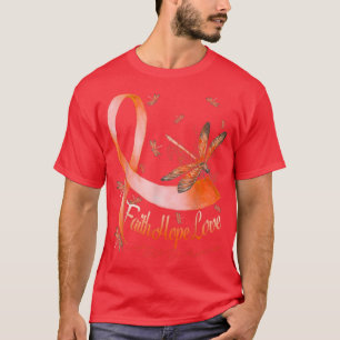 T-shirt Faith Hope Love ADHD Sensibilisation Dragonfly