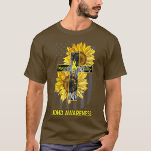 T-shirt Faith Hope Love Crossing Adhd Sensibilisation