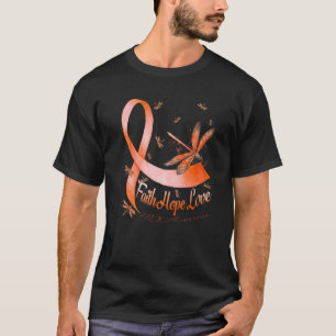 T-shirt Faith Hope Love MS Awareness Dragonfly