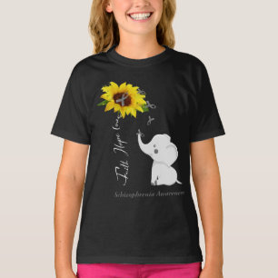 T-shirt Faith Hope Love Schizophrenia Sensibilisation