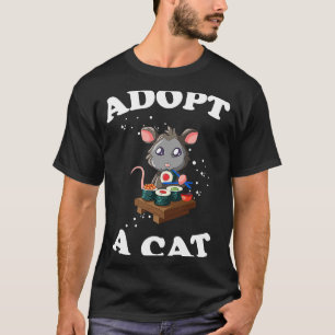 T-shirt Fake Cat Opossum pour Possum et Raccoon 9
