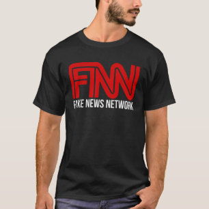 T-shirt Fake News Network Shirt Donald Trump Fan FNN Fun G