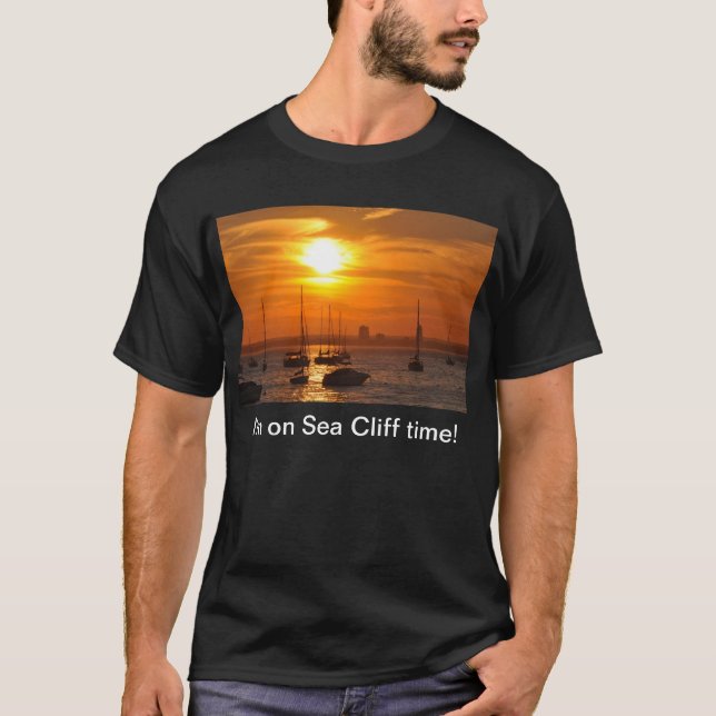 T-shirt Falaise NY de mer (Devant)