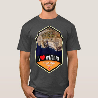 T-shirt Falaises Dingli De Malte De Airliner