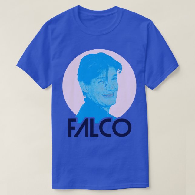 T-shirt Falco Retro 80s Hommage (Design devant)