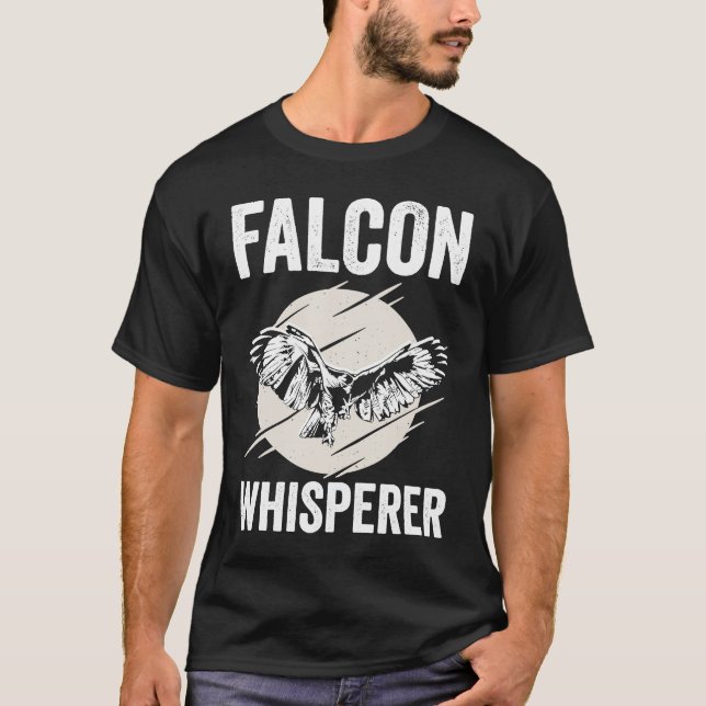 T-shirt Falcon Whisperer Falconry (Devant)