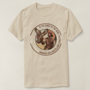 T-shirt Falconer et Faucon